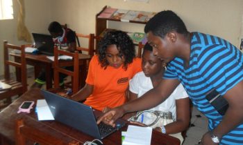 ICT training for girls in rural area in Yaounde, Cameroon