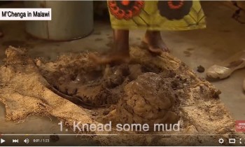 How to charge your phone with a mud oven