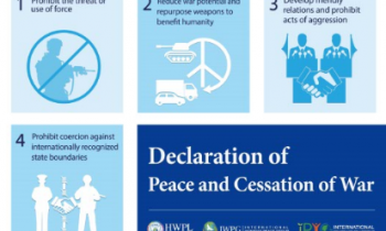 Declaration of Peace and Cessation of war