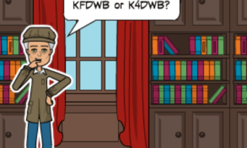 This comic is telling about the core business of KFDWB